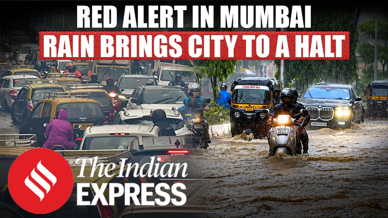 Mumbai On Red Alert: Flights Diverted, Trains Delayed As Heavy Rains Trigger Flooding