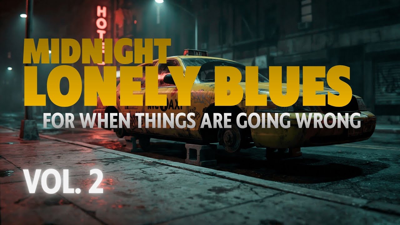 Dark Electric Blues Music for Lonely Nights (Vol 2) | Instrumental Blues Background Music 🎸