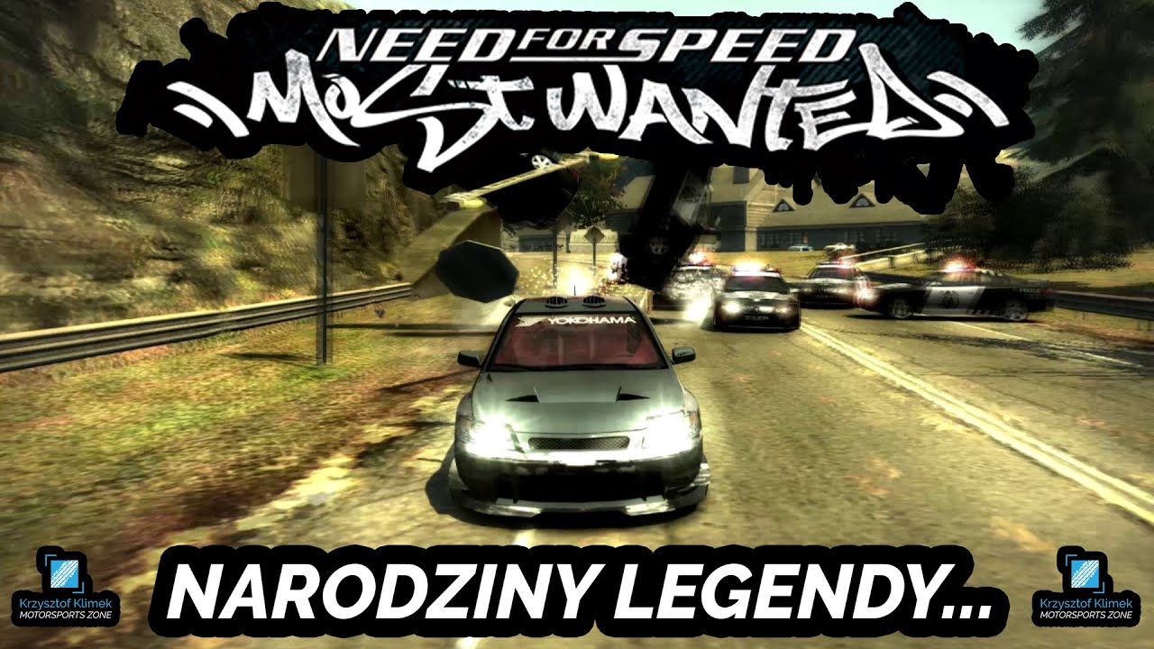Narodziny legendy... Need For Speed Most Wanted 2005 PC - recenzja by #KlimekZone