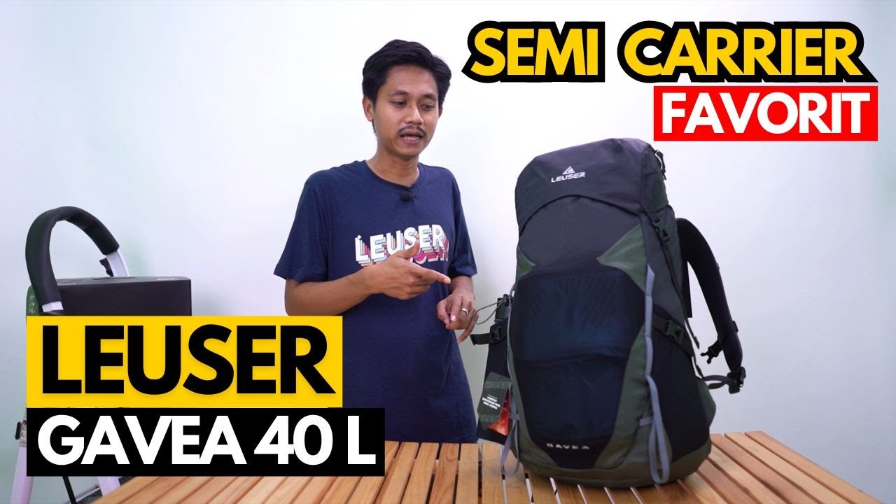 REVIEW SEMI CARRIER LEUSER GAVEA 40 LITER