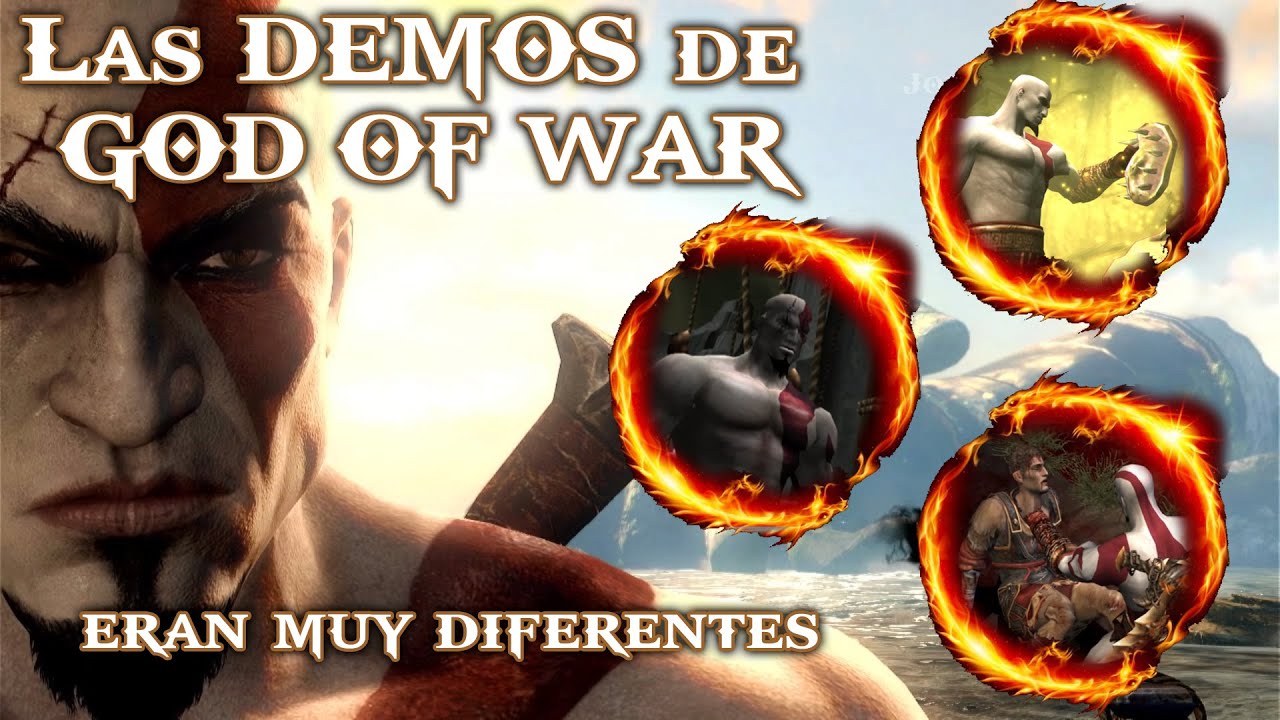 Probé las DEMOS de cada GOD OF WAR y MUCHAS COSAS eran muy DIFERENTES | JormundGamer21
