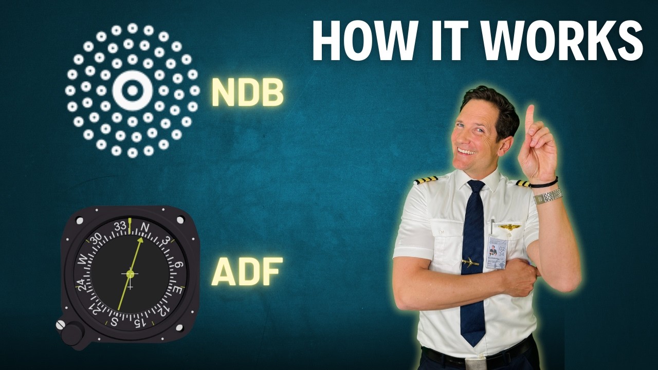 Навигация с помощью NDB и ADF! Объясняет капитан Джо