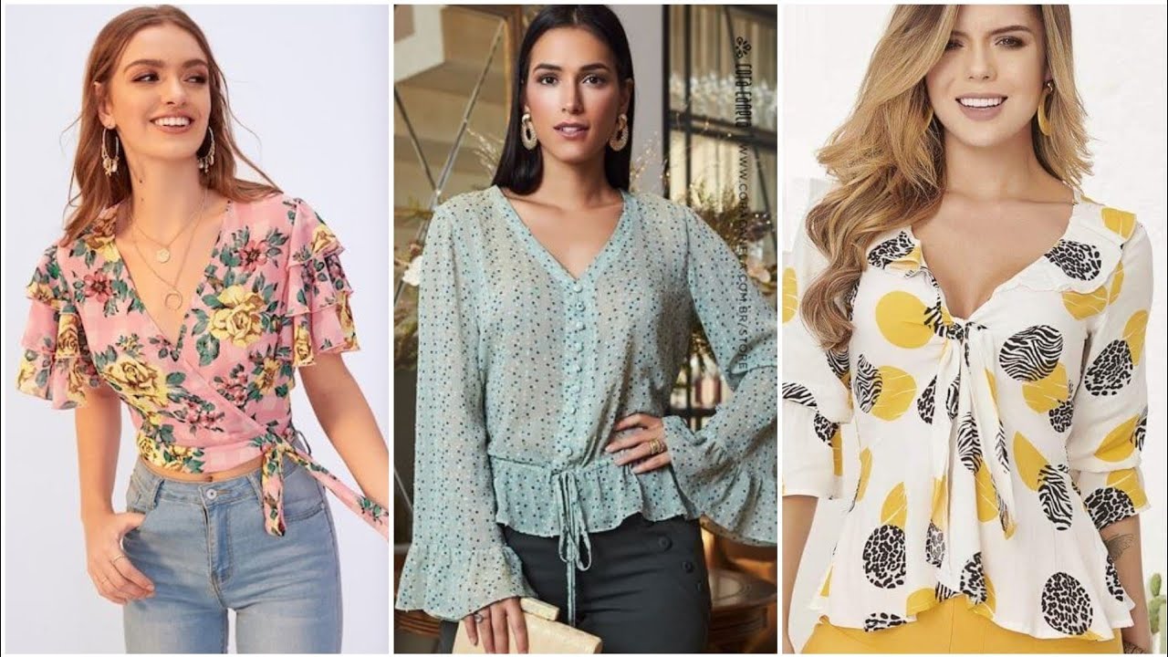 Moda 2026 BLUSAS BONITAS 100”Ideas De blusas bonitas MODELOS casuales 25/26 #fashion #shirts #style