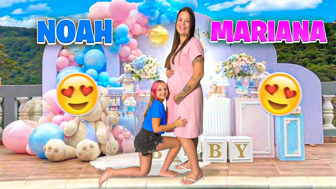 CHÁ DE REVELAÇÃO DA MINHA MÃE SERA MENINO 🧒 OU MENINA 👧 