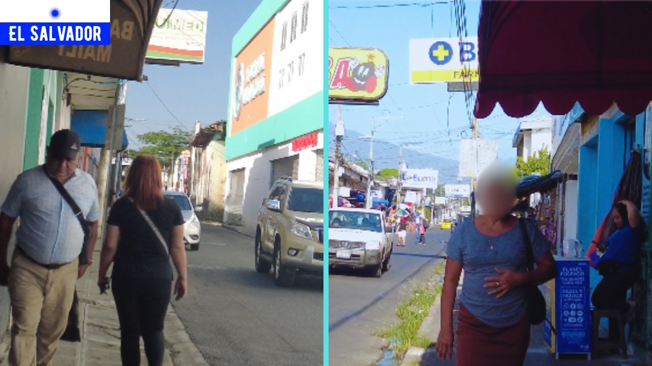 Walking to Terminal de oriente San Miguel El Salvador where buses depart to San Salvador