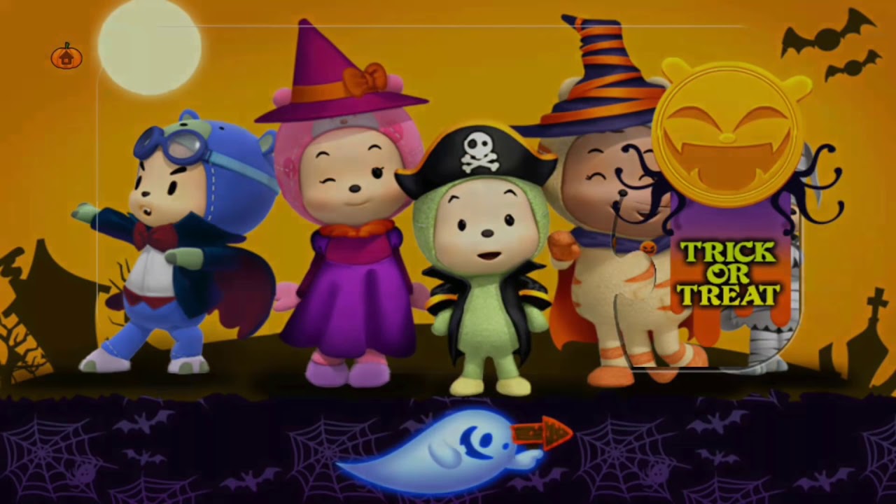 a new game Hutos Halloween Sticker Book game by Cotton Interactive Educational game for kids