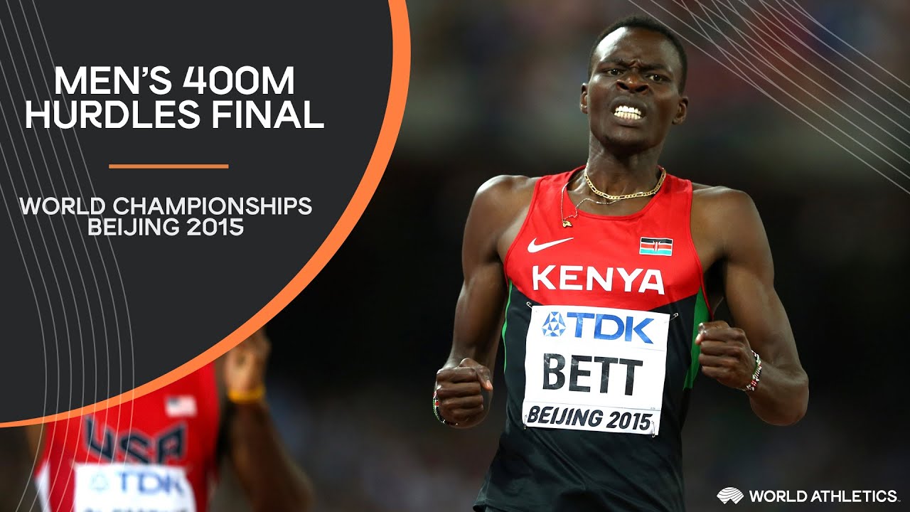 Men's 400m Hurdles Final | World Athletics Championships Beijing 2015
