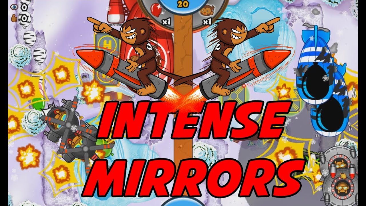 Случайное трио CRAZY MIRRORS - Bloons TD Battles