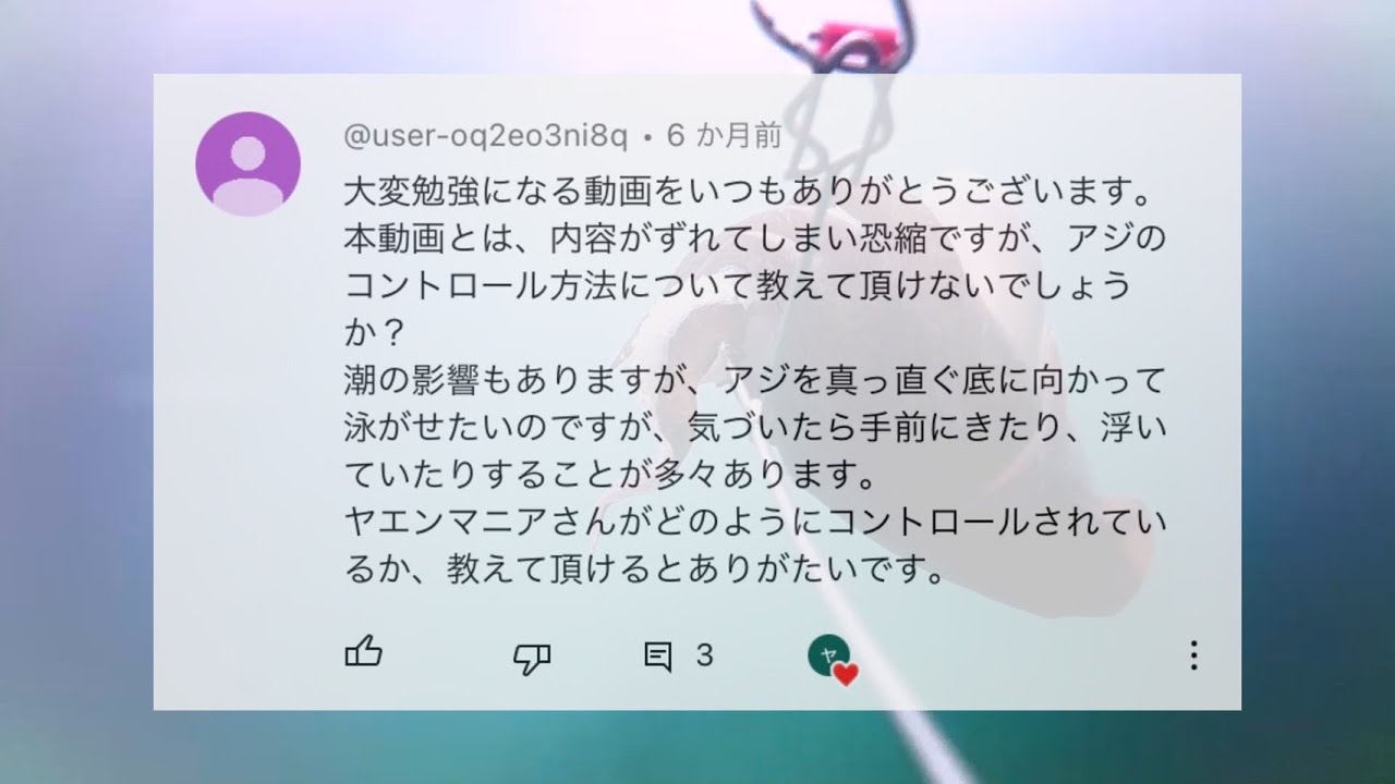 99%の人が知らないアジの泳がせ方