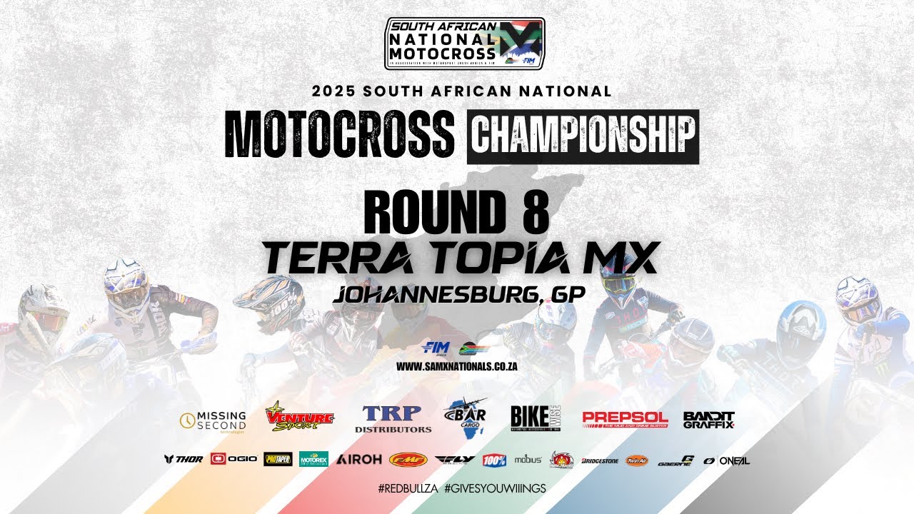 2025 SA Motocross Nationals &ndash; Round 8 MX High school & MX 2 Highlights, Terra Topia MX, Johannesburg