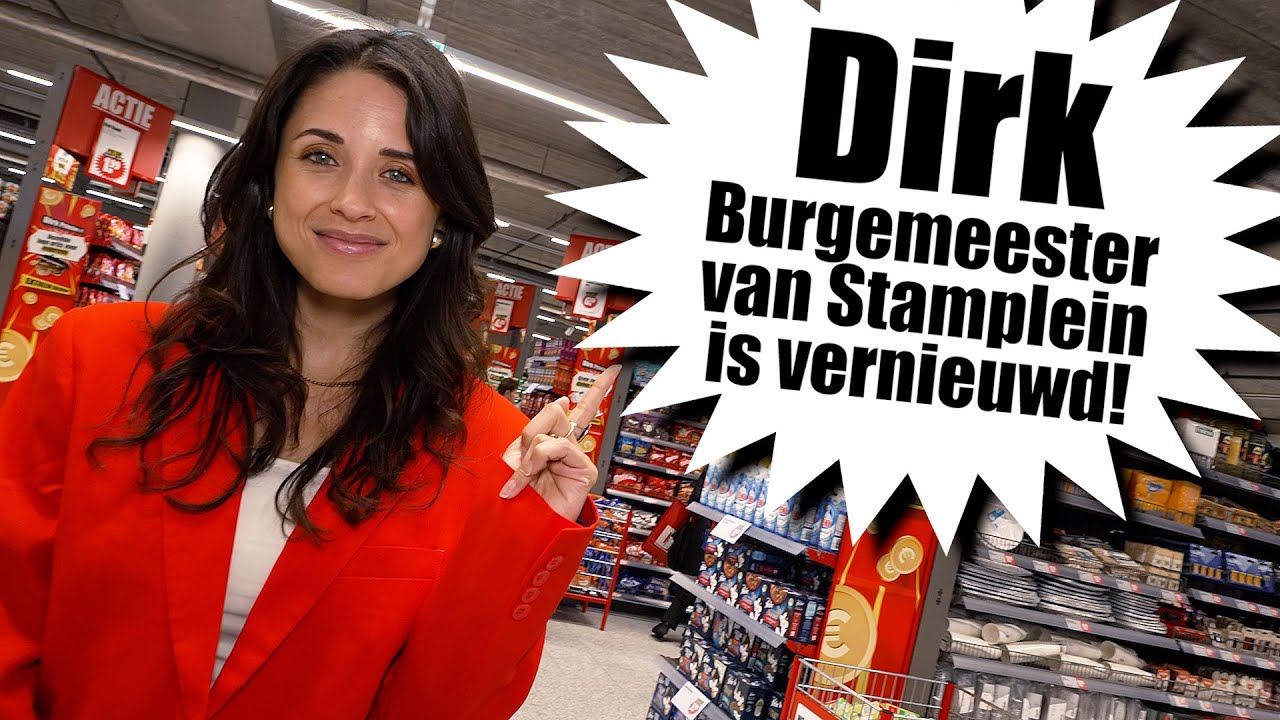 Dit is de vernieuwde Dirk in het centrum van Hoofddorp! 🎉