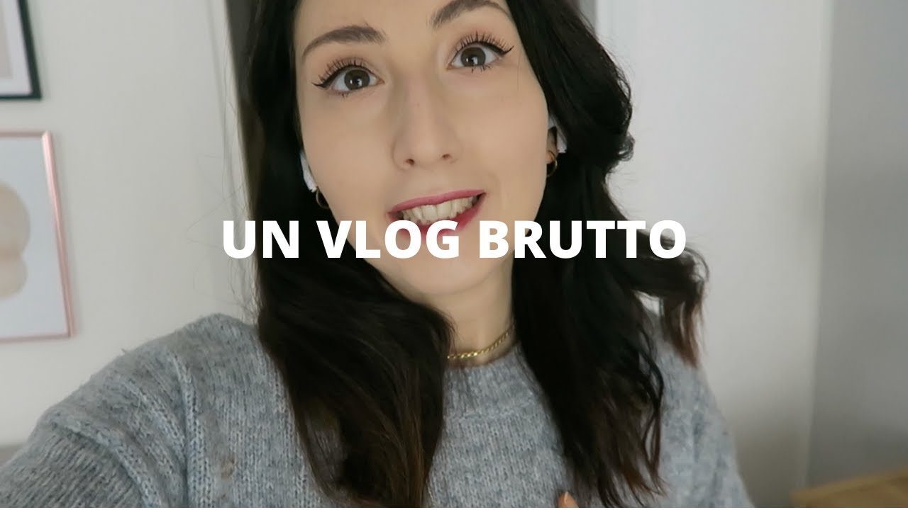 #VLOG Brutto - Su smartworking, recensire libri e non cucinare