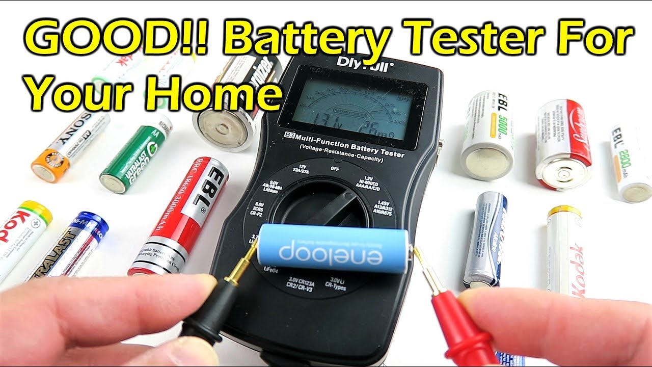 GOOD!! $30 Battery Tester For Your Home - AA AAA 9V C D 18650