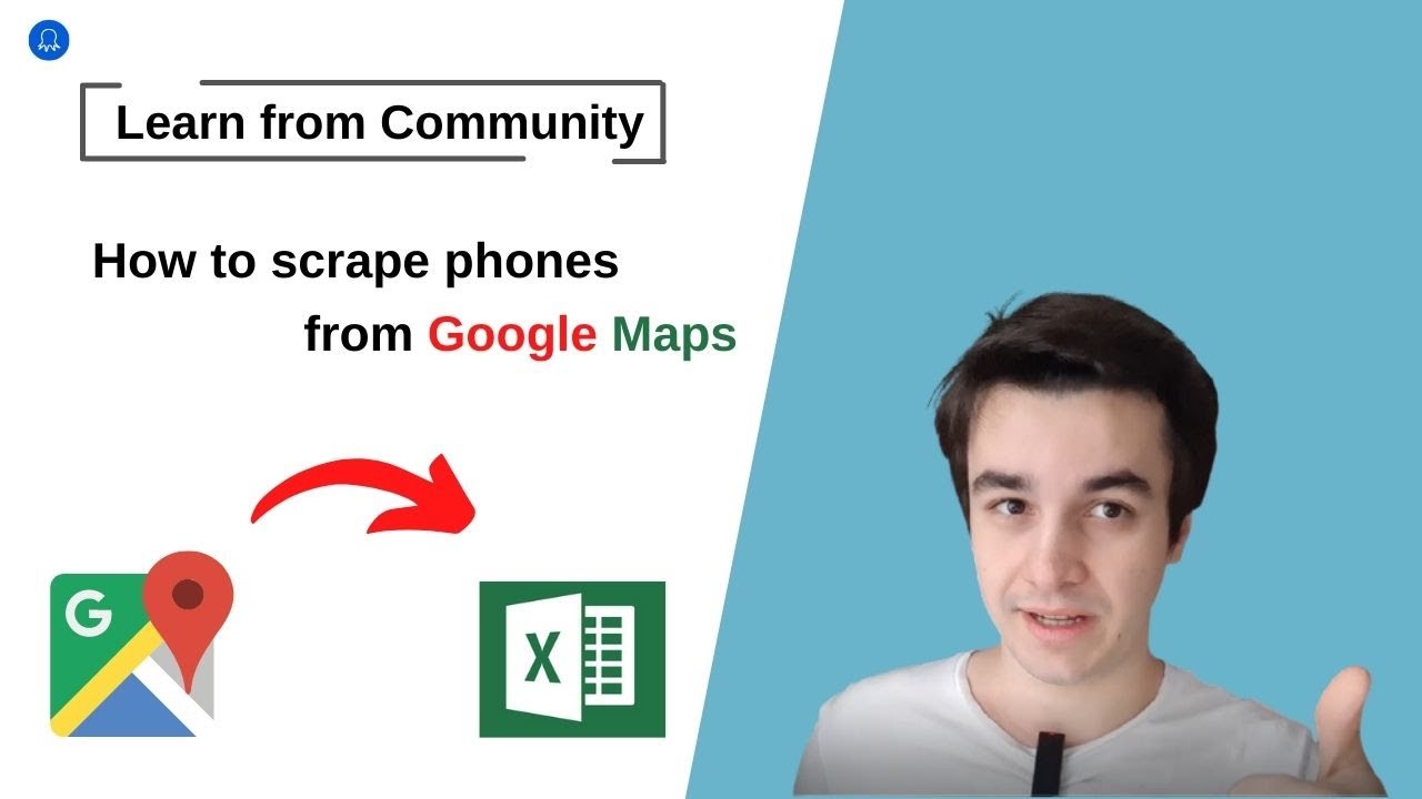 Как извлечь данные о телефонах из Google Maps