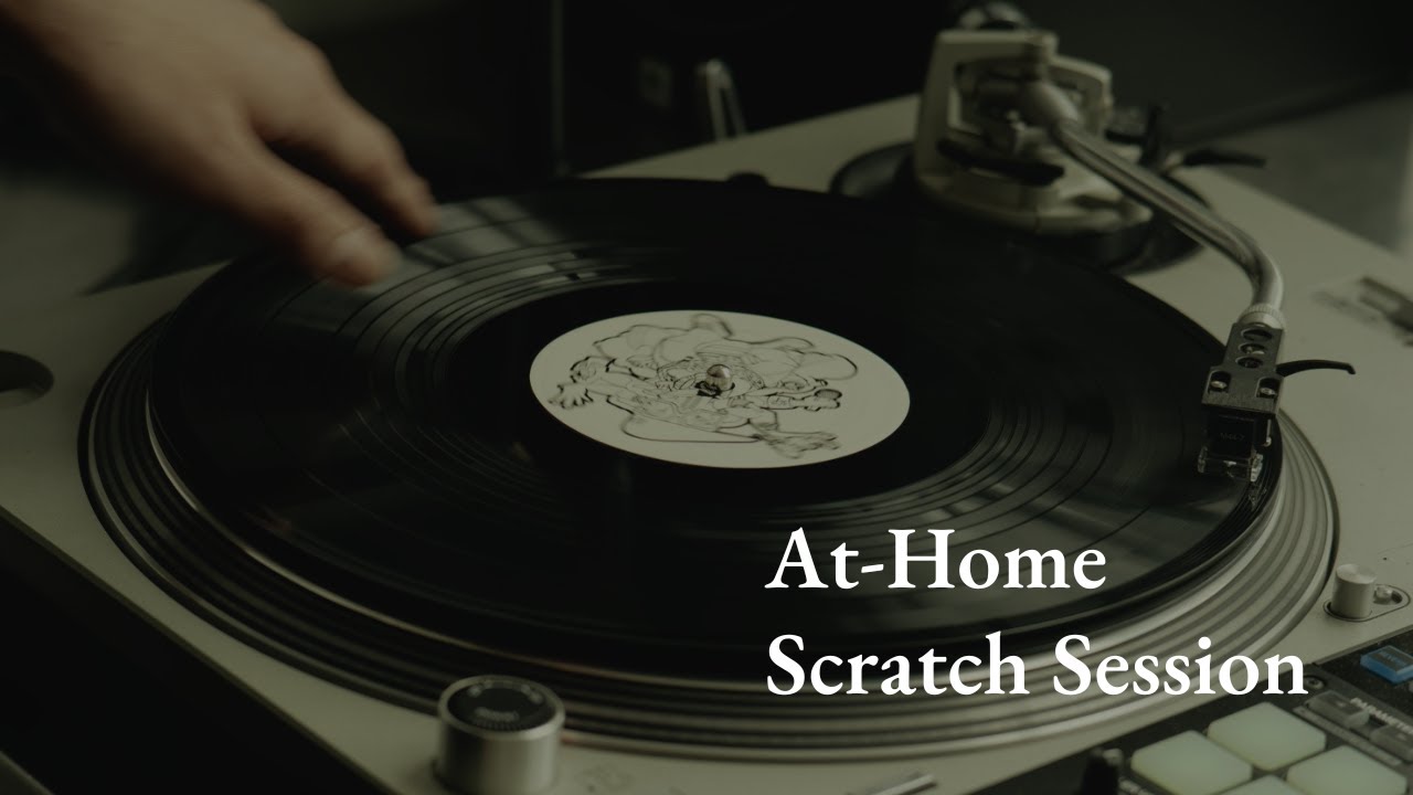 Bored-At-Home DJ Scratch Session