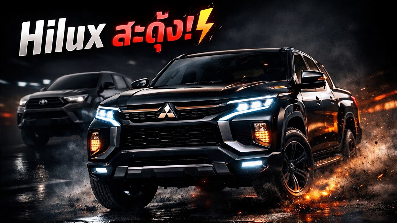 Hilux มีสะดุ้ง! All-New Mitsubishi Triton 2026 ใหม่ ดุดันเกินคาด รีวิวขับจริง 🚗🔥 ✅