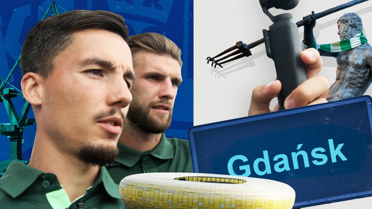 GDAŃSK W 1 DZIEŃ OCZAMI PIŁKARZY LECHII! | VLOG EKSTRAKLASA ON TOUR