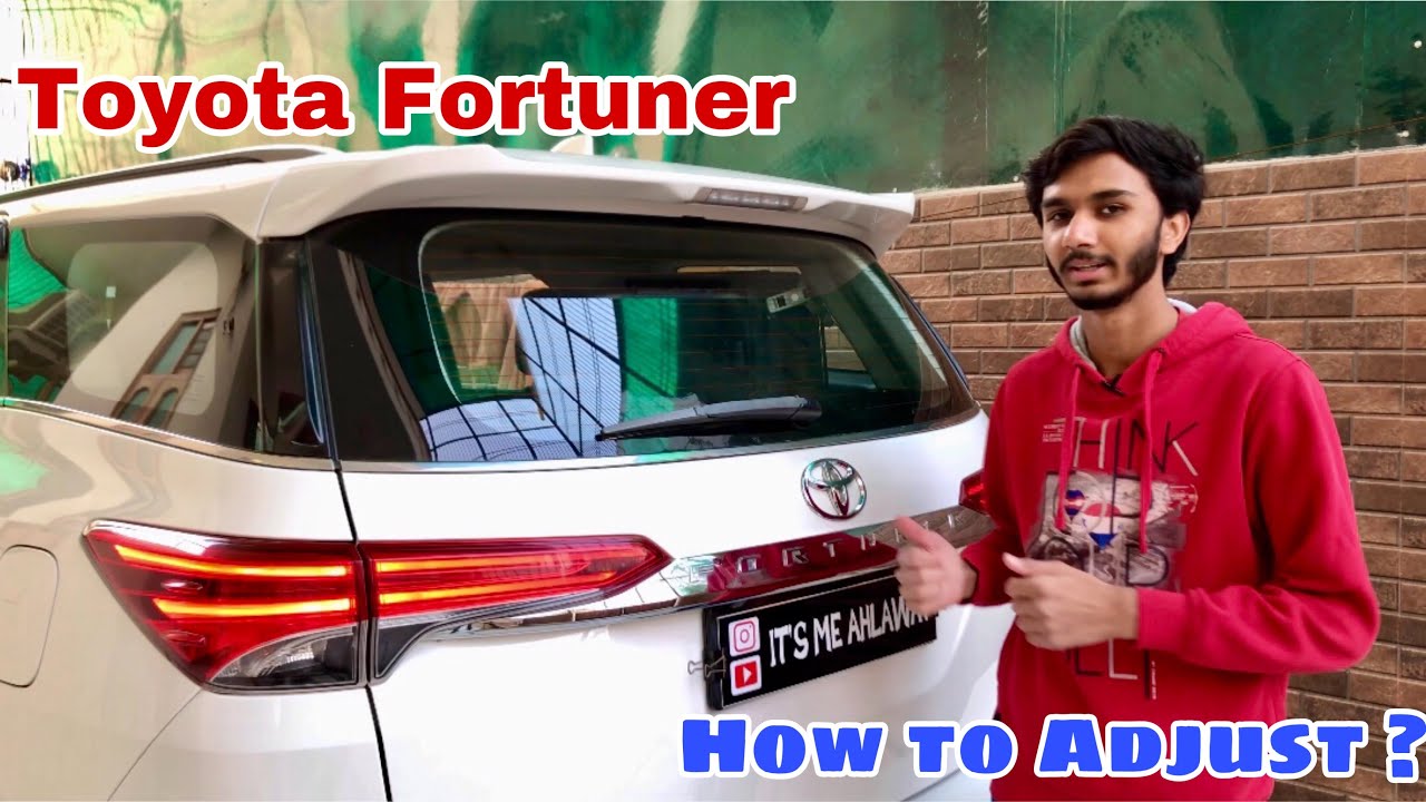 Toyota Fortuner : How to Adjust/Reset the Backdoor/Power Tailgate Height