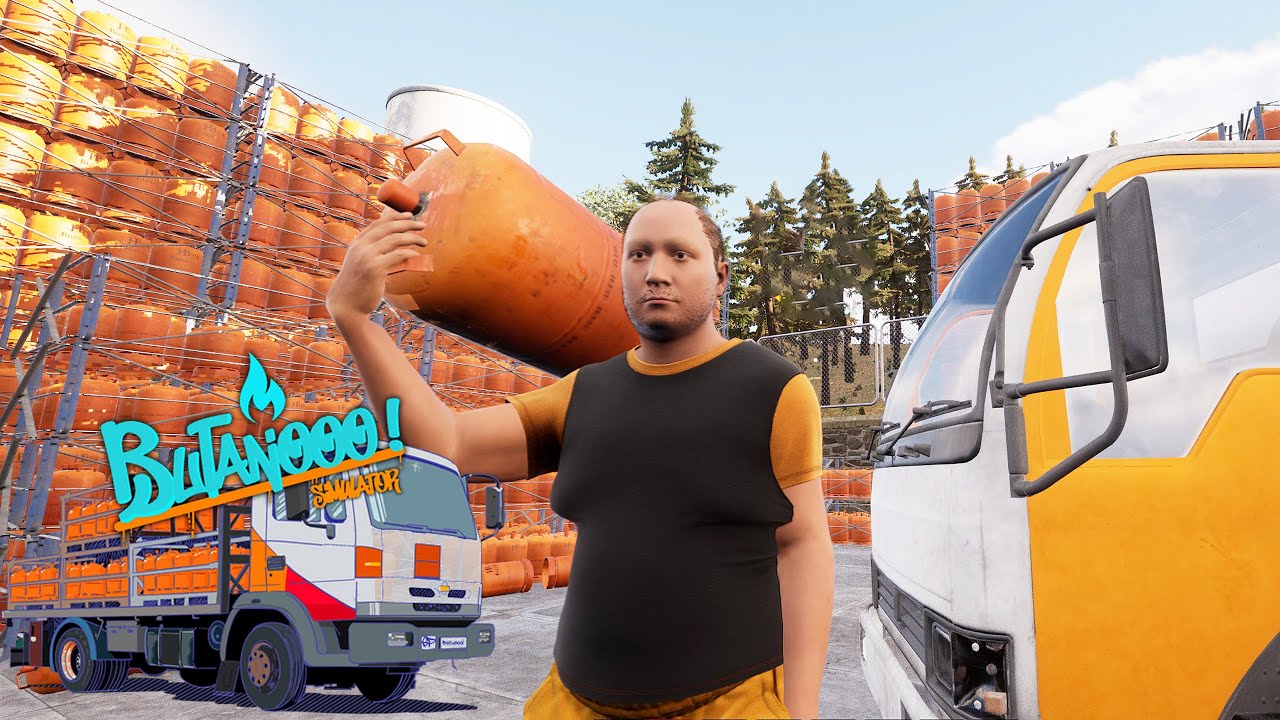 Soy El Butanero Del Barrio Con Un Compañero Un Poco Descerebrado | #1 Butanooo! Simulator