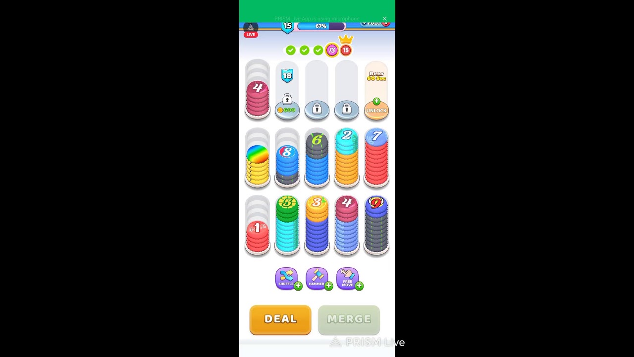 Live streaming of Game world