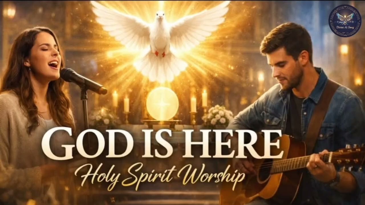 God Is Here Song | Spiritual Devotional Music | Peace & Positivity 2026 Holy spirit workshop 