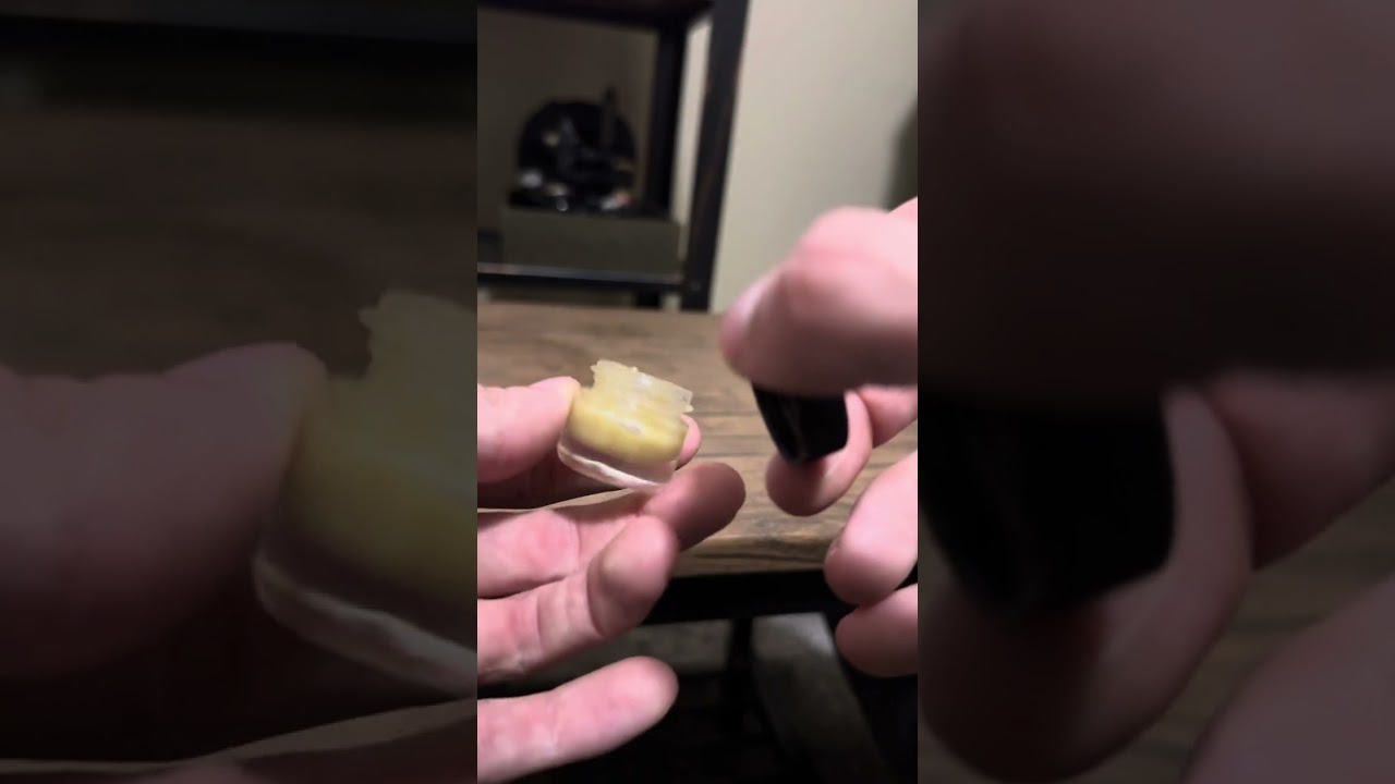 Amish grown hemp thca budget live hash rosin review