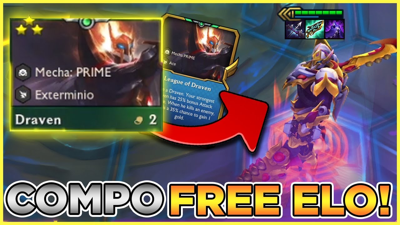 🔥 NADIE JUEGA ESTA COMPO de MECHA DRAVEN en TFT SET 8.5