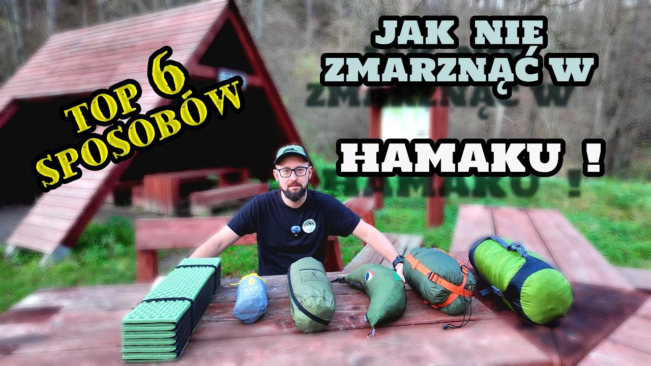 6 sposobów na ciepły hamak 🔥 Jak najlepiej izolować plecy od spodu?