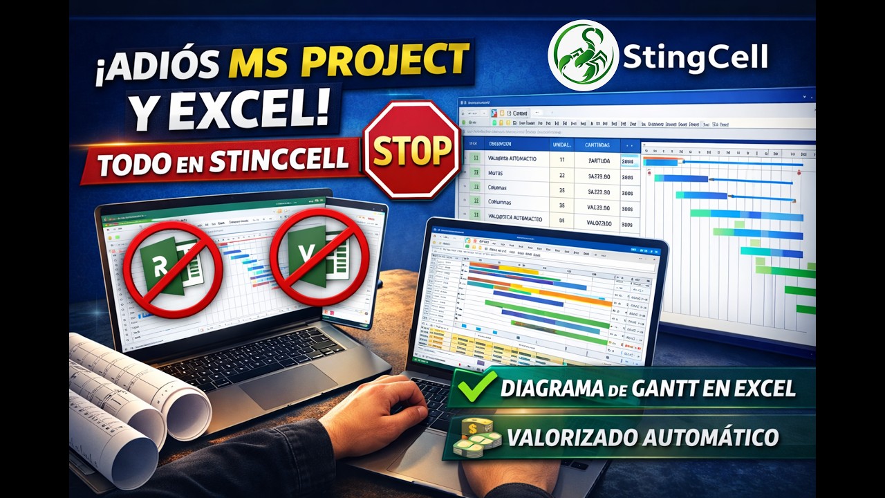 Diagrama de Gantt y Valorizado en un Solo Programa