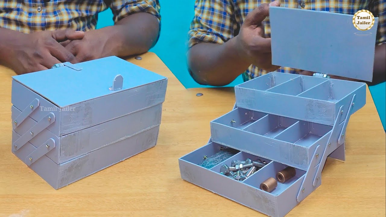 Method of making a Tool Box using PVC pipe | Tamil | Jailer | Tamil Jailer