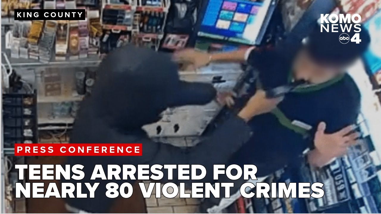 Seattle police announce arrests connected to nearly 80 violent robberies