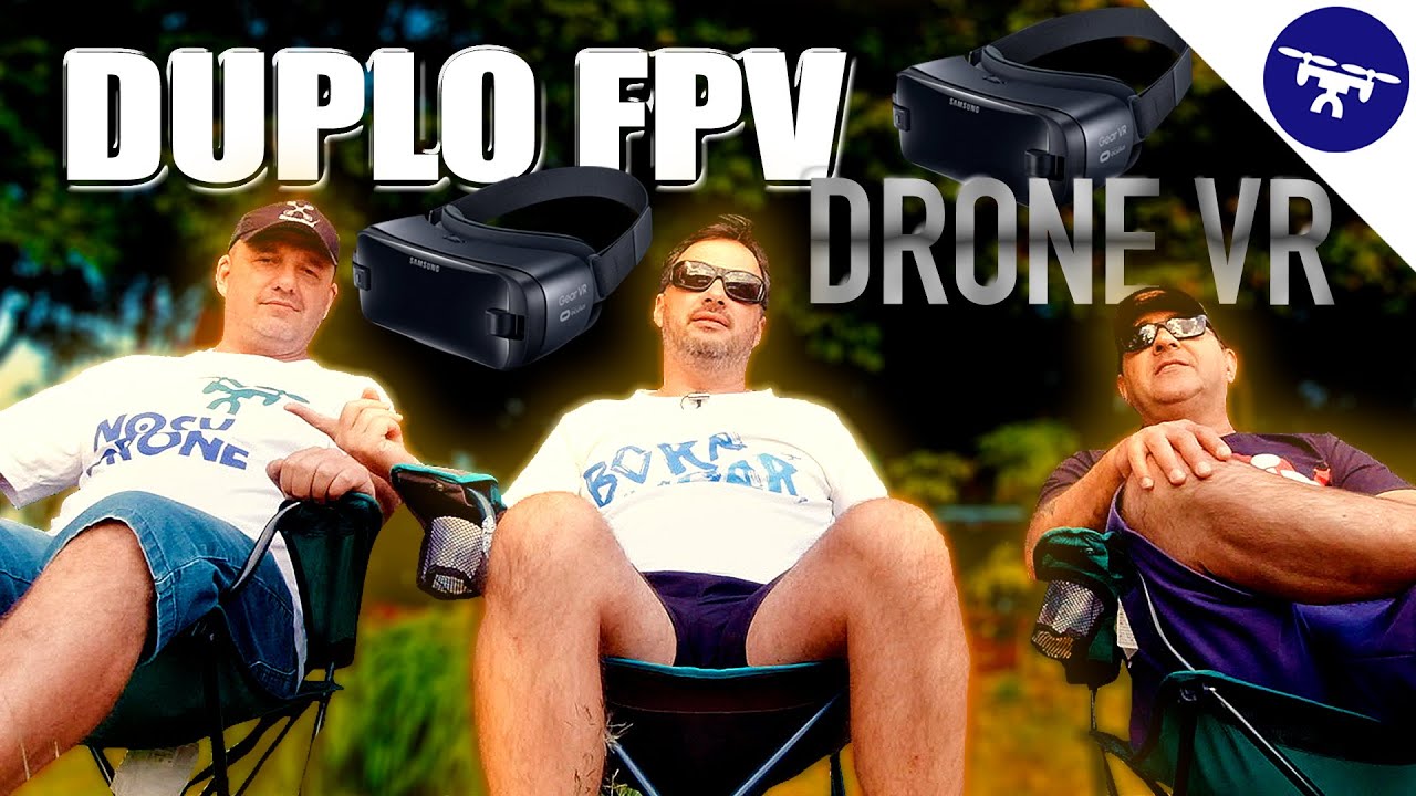 V&ocirc;o de Drone em FPV com Piloto e Passageiro - App Drone VR