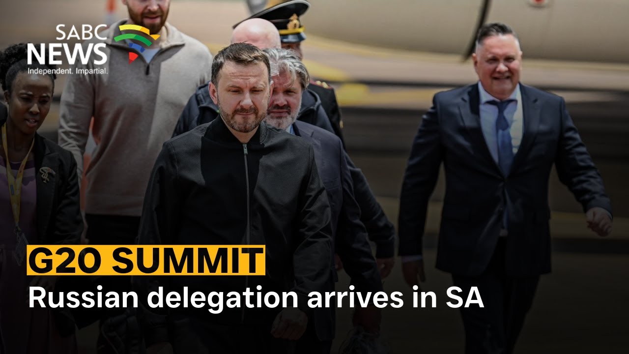G20 Leaders' Summit | Russian delegation arrives in SA