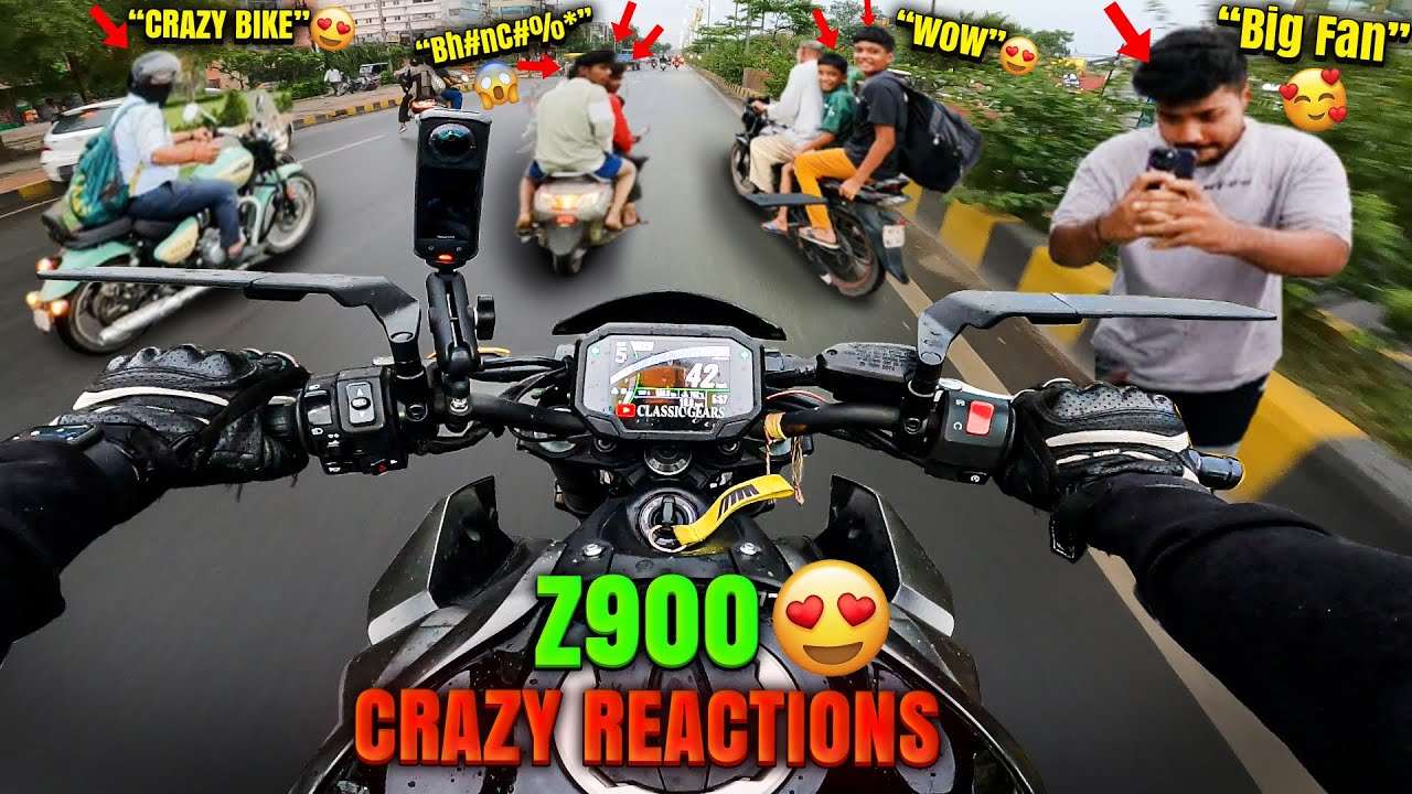 Loudest Superbikes Crazy Reaction🔥 | Z900 Reaction Vlog 😍| Shivraj 777