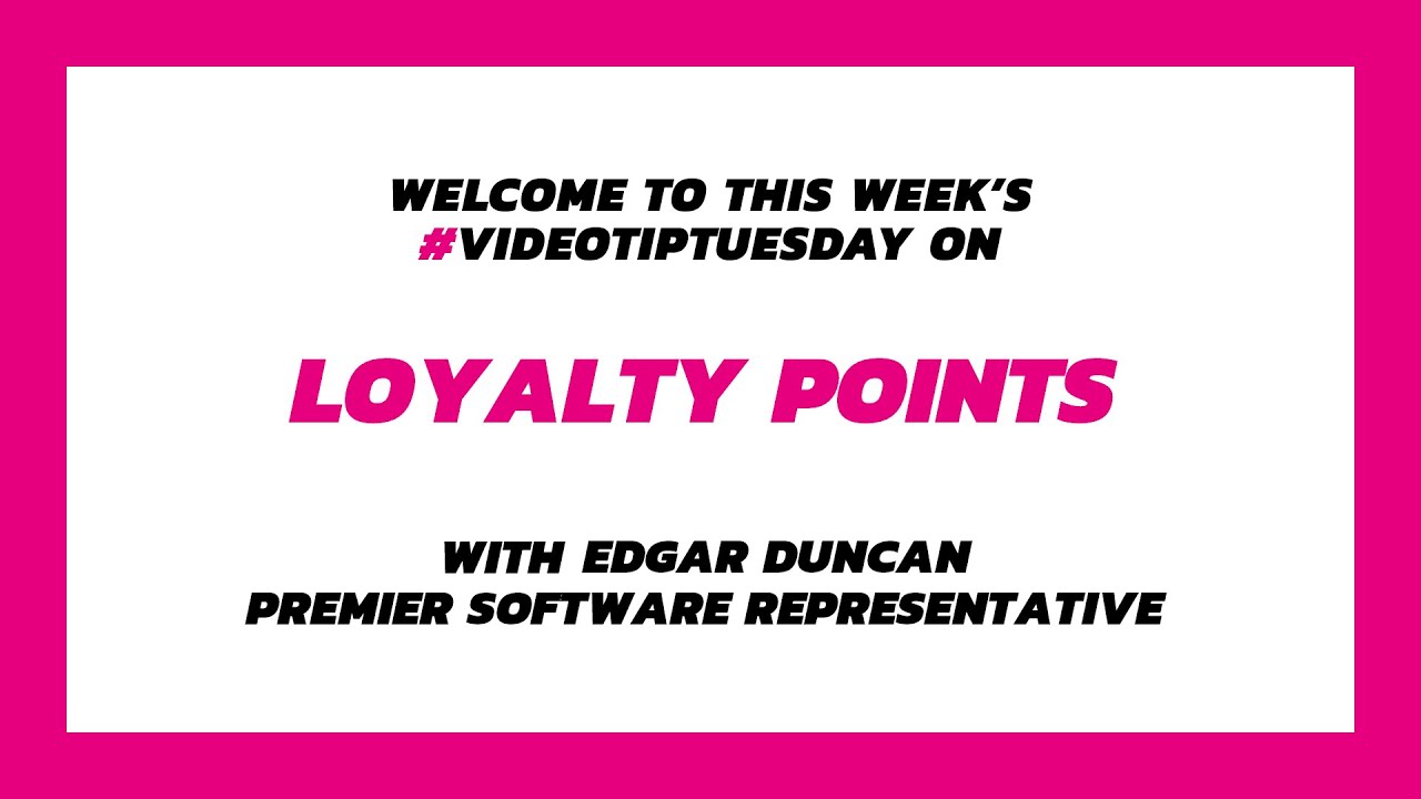 Salon Tips -  Loyalty Points