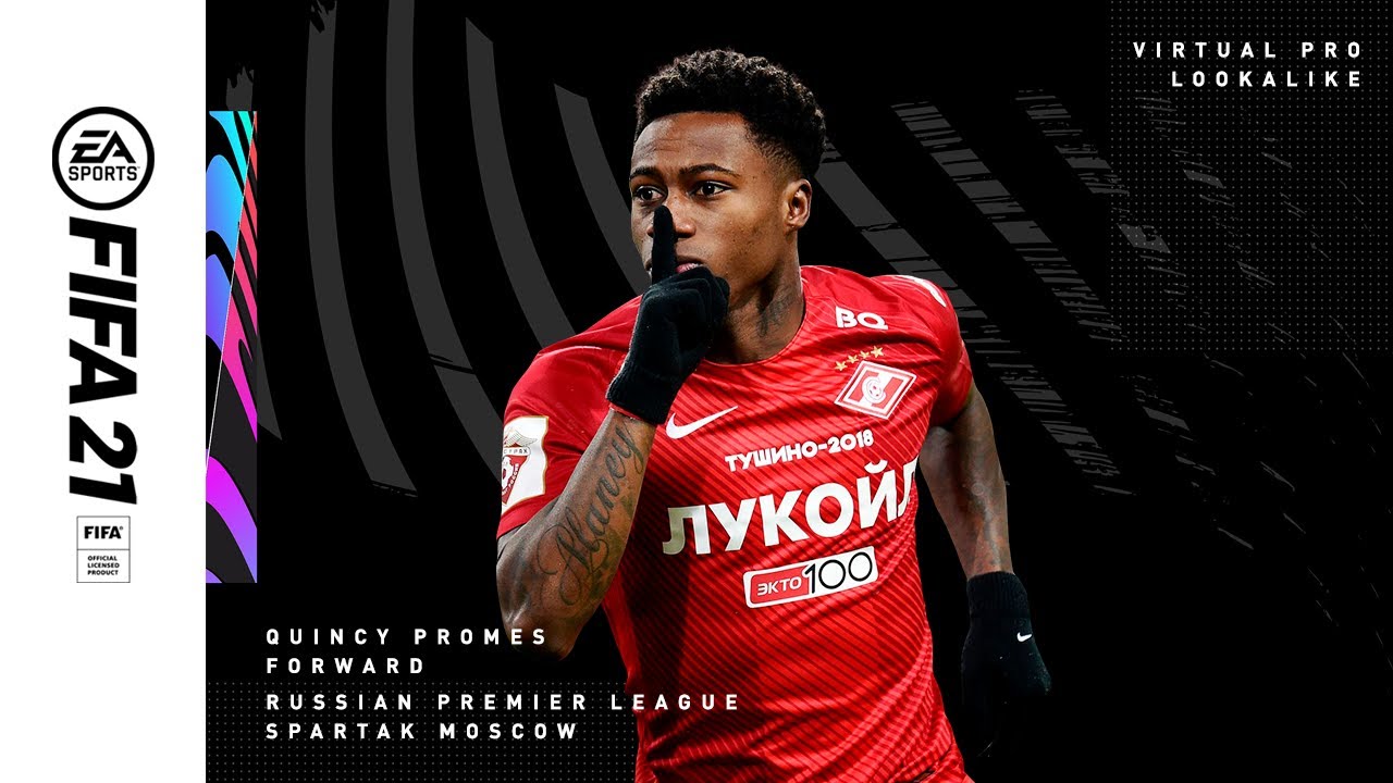 FIFA 21 | VIRTUAL PRO LOOKALIKE | QUINCY PROMES