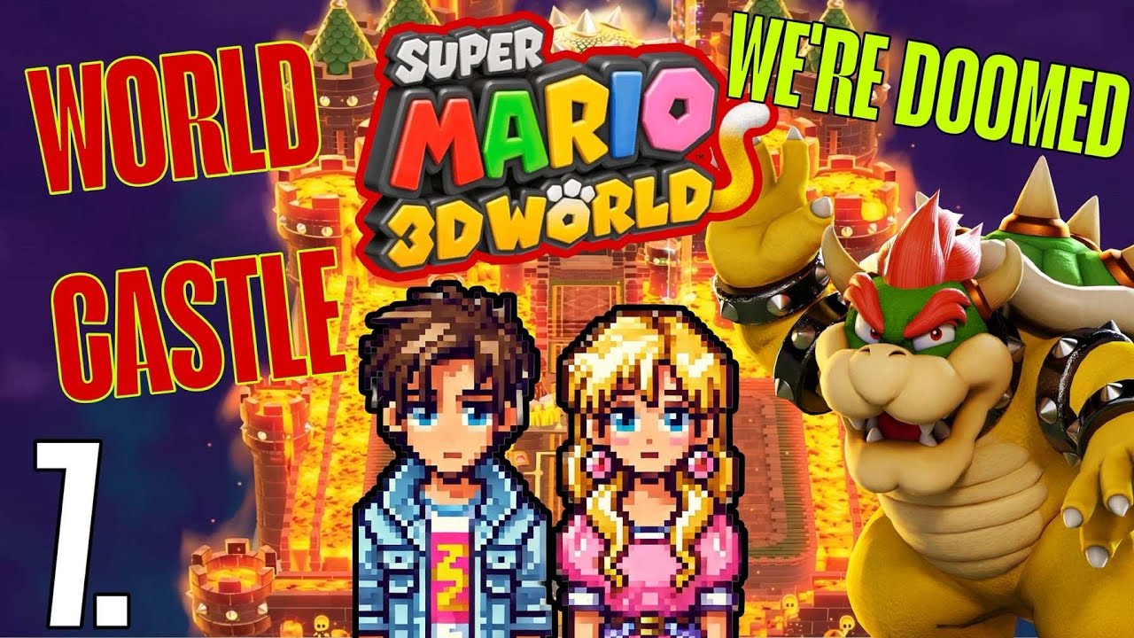 85 различных способов умереть в SUPER MARIO 3D WORLD (World 7)