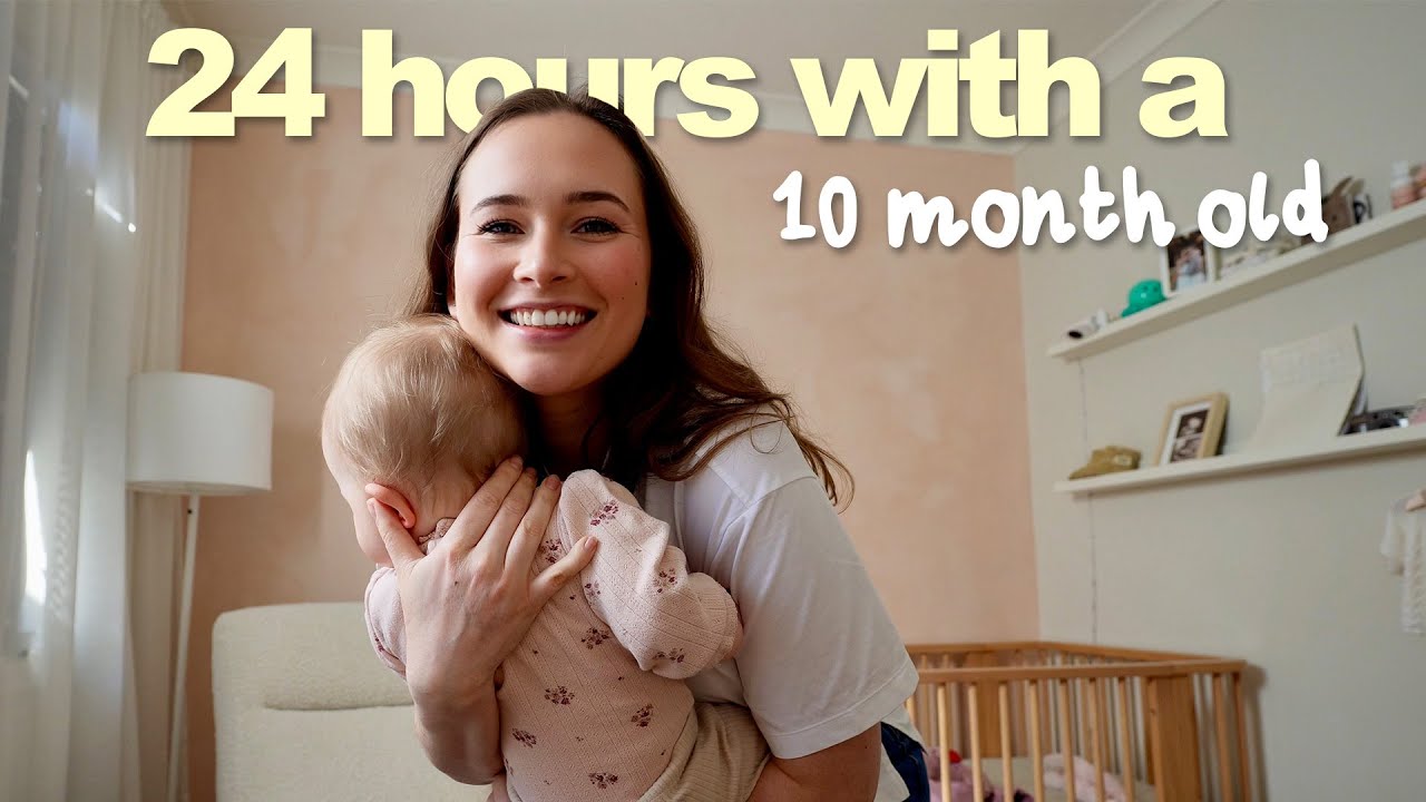 REALISTIC 24 HOURS WITH A 10-MONTH OLD | Timestamped Daily Routine, Baby Meal Ideas & More