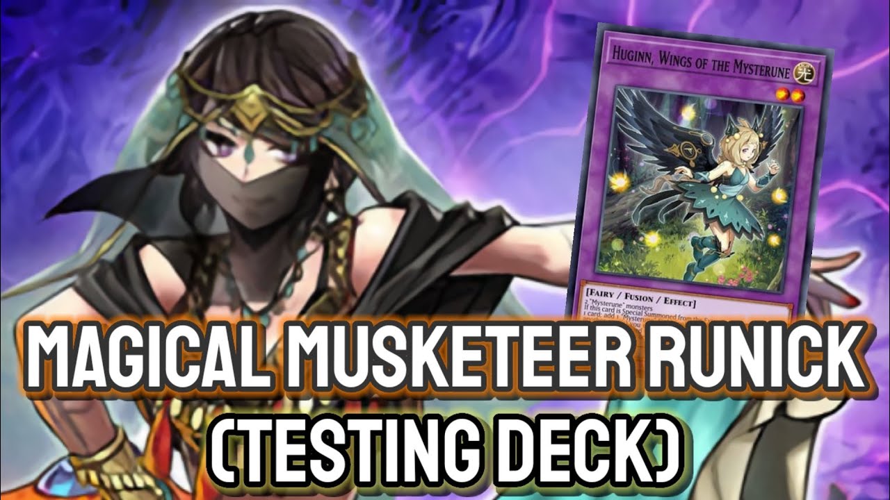 YGOPRO - Magical Musketeer Runick | Testing Deck