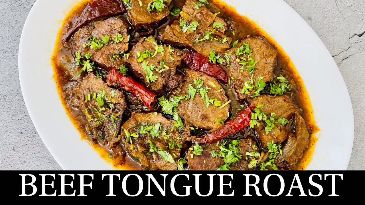 Goan Beef Tongue Roast Recipe | Beef Tongue Roast Mother’s Recipe | Goan Recipes- By Natasha