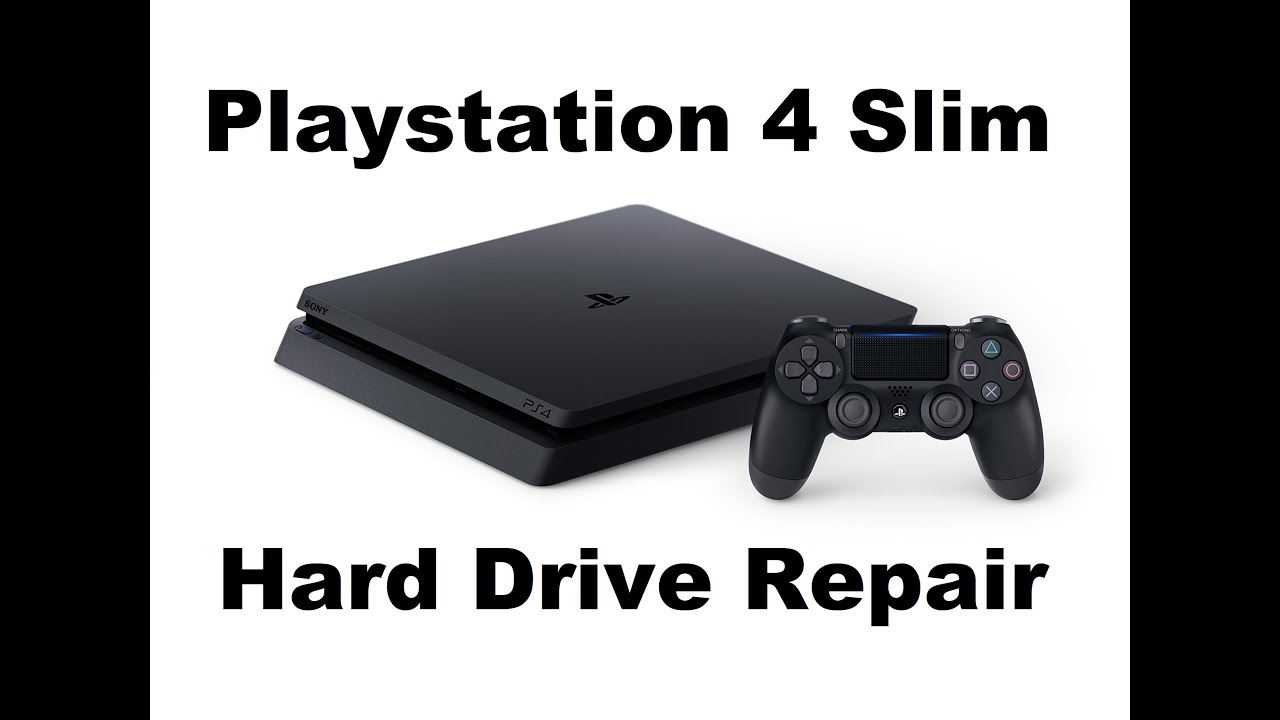 Playstation 4 Slim Hard Drive Error