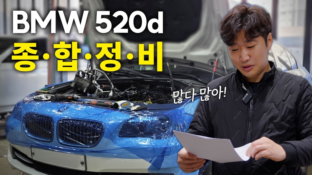 BMW 520d 종합 정비로 싹 고쳤습니다! / BMW (F10) 520d