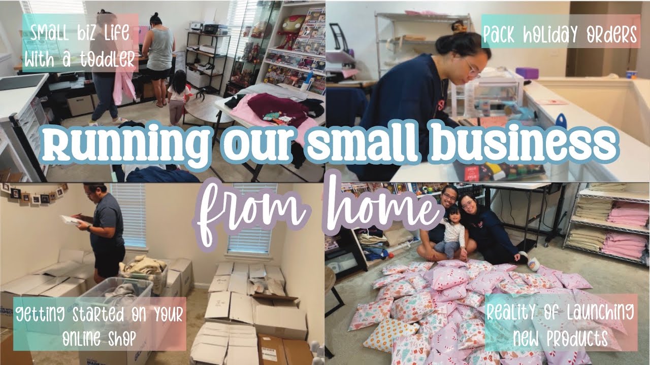 Ведение малого бизнеса из дома | Упаковка праздничных заказов | Начало работы над интернет-магази...