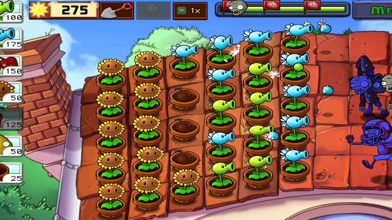 PVZ Fusion 2.3 Challenge!! 1 New Plants Fusion VS 9999 Giga Rugby-nut Zombie #109