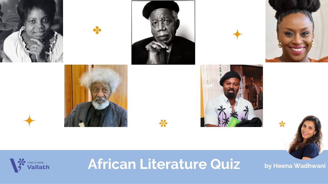 African Literature Quiz  -  NET | SET | African Literature Series