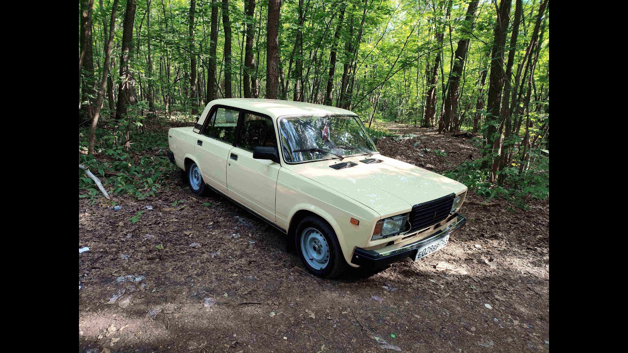 Перебрал подвеску на ваз 2107 1987 года;Финал внешнего вида.