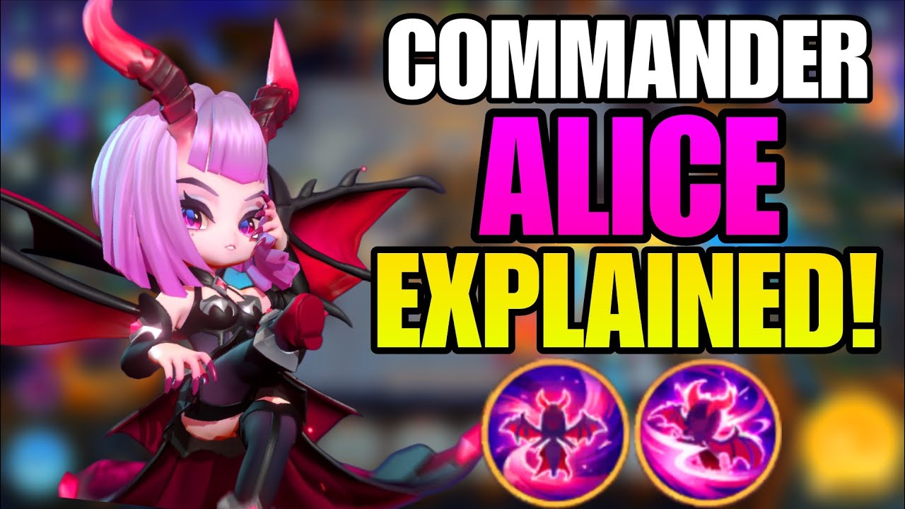 New Alice Commander EXPLAINED! in Magic Chess Go Go