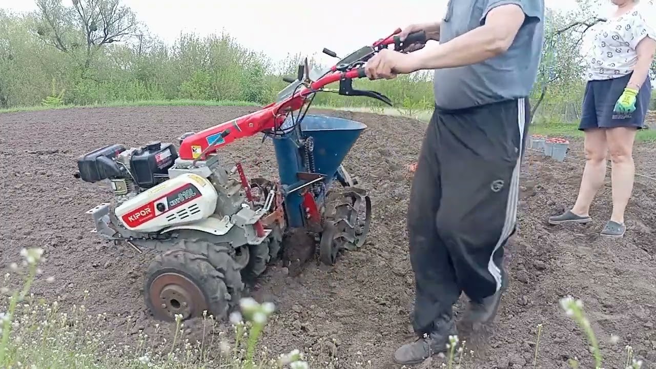 Kipor- 610L Розвороти з  картоплесаджалкою. Для віку 50+
