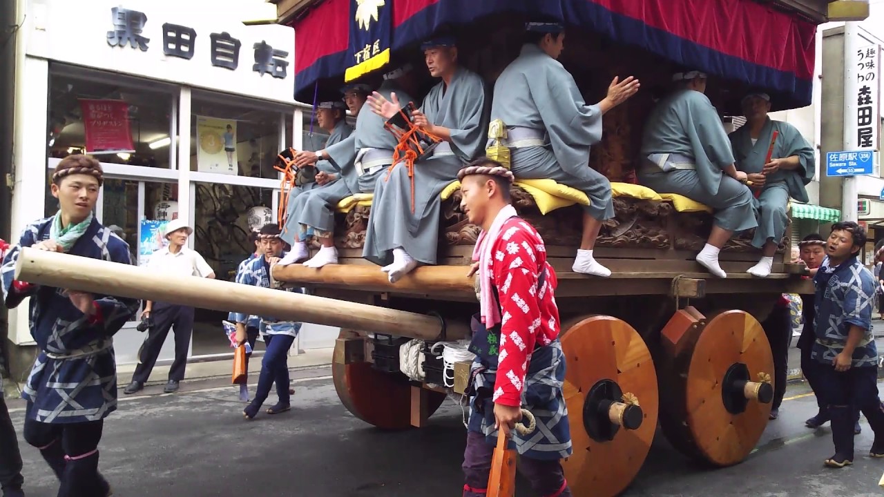 佐原の大祭 秋祭り 下宿 そろばん曳き