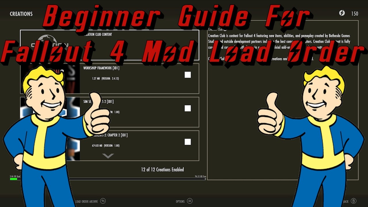 Beginner Guide For Fallout 4 Mod Load Order 2026